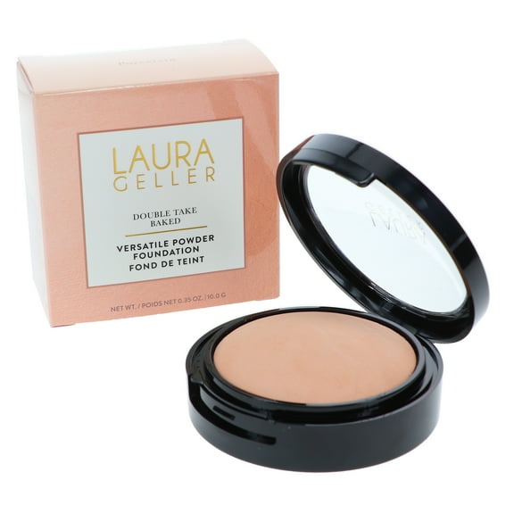 Laura Geller Double Take Baked Full Coverage Foundation Porcelain 0.35 oz