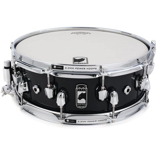 Maquinilla de afeitar Mapex Black Panther de Snare Drum, 14 x 36 cm, gris oscuro