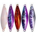 thumbnail image 5 of KUFptva 30/40/60/80/100/120G Metal Jigging Spoon Fishing Baits Artificial Hard Baits Jigs Fishing Tackle Accessory, 5 of 7