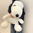 thumbnail image 2 of Big Size Snoopy Plush Toy Kawaii White Dog Soft Pillow Stuffed Doll Cartoon Animal Birthday Gifts for Girlfriends Kids, 2 of 5