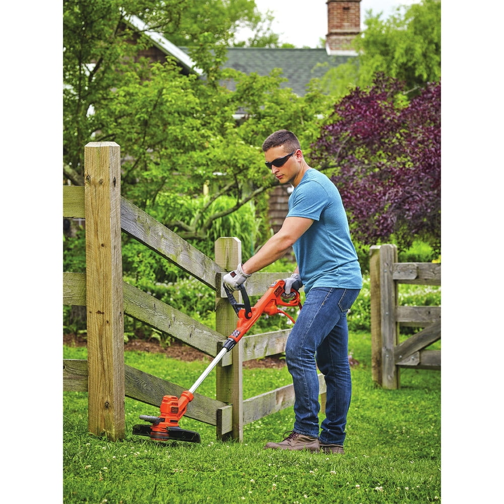Black & Decker Beste620 Powercommand 120v 6.5 Amp Brushed 14 In. Corded  String Trimmer/edger With Easyfeed : Target