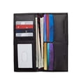 thumbnail image 4 of Tommy Hilfiger Men's Leather Ranger RFID Checkbook Secretary Wallet, Black, 4 of 6
