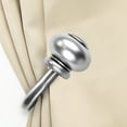 thumbnail image 3 of Central Design Products Steel Curtain Holdback, Silver, 3 of 3