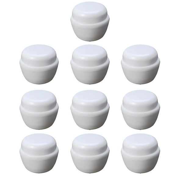 Miangastore 10 Pcs Lotions Cosmétiques Beurres Gommages au Sucre pour le Corps Produits de Beauté Pots de Rangement