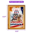 thumbnail image 5 of I'm a Schnauzer Dad and a Veteran, Nothing Scares me Happy Father's Day Acrylic Plaque with Wood Photo Frame Box Miniature Schnauzer Dog Lover Light Box - 00006, 5 of 5