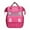 Hot Pink, variant on Aodebiao Extra Large Diaper Bag Backpack, Expandable Baby Bag with Up to 50% More Capacity - Travel Essentials Baby Bag Tote with Changing Pad, Stroller Straps & Pacifier Case - Unisex