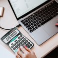 thumbnail image 1 of Teissuly Clearance Powered 14 Digit Office And Business Dedicated Zones For Checking Data, Home Use, Supermarkets, And Shopping Malls(Black, 20.2×15.4×4cm) Teissuly WER202308175575, 1 of 6