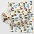 thumbnail image 6 of Pofeuu Cartoon Monster Trucks Print Puppy Blanket,Dog Blankets,Pet Blanket Cozy Cat Blankets for Indoor Cats, Fuzzy Pet Blanket for Kitten Doggy Dog Blankets-Large, 6 of 8