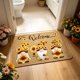 thumbnail image 4 of Welcome Doormat Collection Front Door Mats For Indoor/Outdoor Spring Summer Fall Patriotic Floral Entryway Rug Decor, 4 of 8