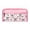 B #147, variant on Bow Pattern Pink Pencil Case,Portable and foldable