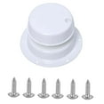 thumbnail image 3 of Ysyqkn RV Roof Vent Cap Direct Replaces with Install Screws Ventilation Duct Vent Cover White, 3 of 9