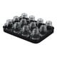 thumbnail image 2 of Juego de 12 vasos de con bandeja de soporte, vasos, tarros, cócteles, vasos para eventos, aniversario, 2 of 6