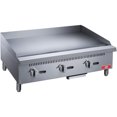 thumbnail image 5 of NSF 36 in. Commercial Griddle 90,000BTU Gas Griddle, 3 Burner Heavy-Duty Stainless Steel Countertop Griddle, 5 of 10