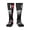 1 Black, variant on Women's Knee High Socks Firefighter Firefighting Flag Us Outdoor Casual Tube Socks