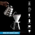 thumbnail image 2 of Zulay Kitchen Reusable Stainless Steel Pour over Coffee Filter - 1-2 Cup, 2 of 7