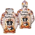 thumbnail image 3 of Happy Thanksgiving Border Collie Welcome Thankful Fall Autumn Pumpkin All Over Print 3D Hoodie Unisex Merch Hoodies Borders Dog Lovers Gifts Idea - 02021, 3 of 6