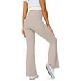 thumbnail image 5 of ZENFLEX Women's Flare Leggings with Pockets-Crossover High Waisted Bootcut Yoga Pants-Tummy Control Bell Bottom Leggings, 5 of 7