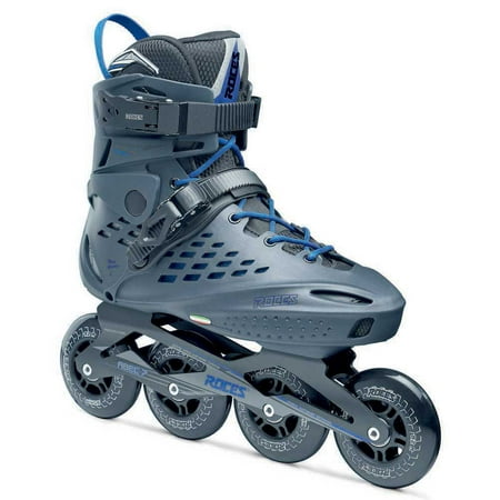 Roces Men's Vidi Fitness Inline Skates Blades Charcoal/Strong Blue. 400470