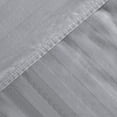 thumbnail image 7 of DNG Creations 3 Piece Stripe Diamond Comforter - Oversized King Size - 550 GSM All Season 100% Egyptian Cotton, 800 Threads Count ( Stripe Silver Colour ), 7 of 7