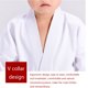 thumbnail image 4 of Advancent Taekwondo Karate traje niños adultos artes marciales blusa pantalones disfraces Boxeo blanco SG, 4 of 6