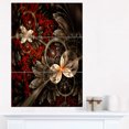 thumbnail image 1 of Red and Orange Fractal Flower Pattern, 1 of 1
