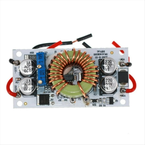 Convertidor Elevador CC-CC, Fuente de Alimentación Móvil de Corriente Constante, 10 A, 250 W, Módulo Elevador de Controlador LED.