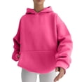 thumbnail image 3 of IMENGL Hoodies oversized sweatshirts pullover, Pink L, Size M-XL, 3 of 7