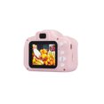 thumbnail image 3 of Cámara para niños X2 Mini cámara para niños Pantalla a color HD de 2 pulgadas Mini cámara recargable Cámara de video Cámara encantadora con tarjeta de memoria de 32GB Rosa Romacci Cámara para niños, 3 of 6