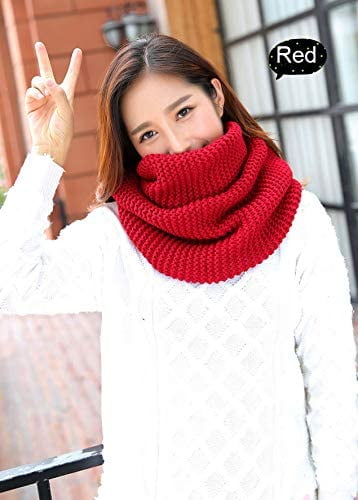 Thick Knit Soft Scarf Winter 