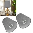 thumbnail image 4 of European Style Fabric Lampshade Set of 2 Exquisite Workmanship Silky Texture Interior Lighting Accessory for Home Hotel Decor, 4 of 7