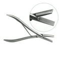 thumbnail image 3 of 7 Inch Flat Teeth Silver Stainless Steel Clamp Hair Extension Plier with Smooth Grooves Keratin Hair Extensions Tools, 3 of 6