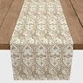 thumbnail image 3 of Creative Products Regal Cream Pattern 16 x 72 Cotton Twill Table Runner, 3 of 3