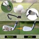 thumbnail image 2 of Sonducket Cepillo de ranura de bola de doble cara, cepillos de limpieza de palos de Golf, Putter de Golf portátil con Clip a presión, de Golf, 2 of 6