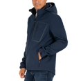 thumbnail image 4 of Gerry Men’s Softshell Jacket – Water & Wind Resistant, Adjustable Hood & Cuffs, Heavyweight Outdoor Coat (Blue, Small), 4 of 6