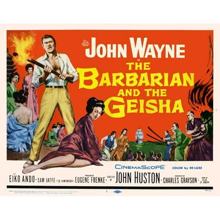 The Barbarian and the Geisha POSTER (22x28) (1958) (Half Sheet Style A)
