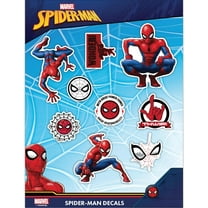 Marvel Spider-Man Decals - Set of 9 Vinyl Stickers for Water Bottle Bike Helmet Laptop Skateboard Car - Marvel Stickers for Kids and Adults