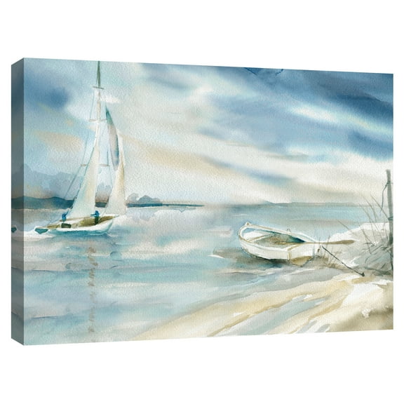 Subtle Sail by Carol Robinson Canvas Art Print