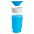 thumbnail image 4 of Vaso entrenador con asas, antiderrames, 240 ml, paquete de 2, verde/azul, 4 of 5