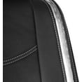 thumbnail image 5 of Full Set Faux Leather Car Seat Covers - Universal Fit, Low Back Front Seat Covers, Airbag Compatible, Split Bench Rear, Seat Cover for SUV, Sedan(grey), 5 of 5