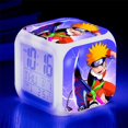 thumbnail image 1 of Despertador LED intermitente de figura de Anime Naruto, luz táctil colorida, Sasuke, relojes digitales, juguete de noche para niños, regalos de navidad, 1 of 4