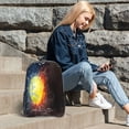 thumbnail image 6 of Easygdp Tennis Ball On Fire And Water Clear Backpack, Transparent Bookbag for School for Women Men, Capacity Clear Bag for College, Travel, 6 of 7