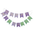 thumbnail image 3 of Letras Doradas Fiesta Decoración Colgante Sunnimix Feliz cumpleaños Bunting Banner, 3 of 8