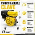 thumbnail image 2 of Motor a Gasolina 13 Hp 4 Tiempos Gutstark Home Amarillo, 2 of 8
