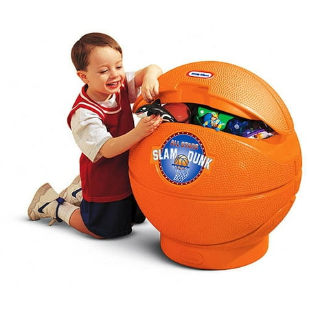 Little Tikes - Classic Basketball Toy Chest - Walmart.com