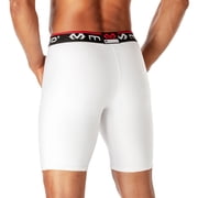 McDavid Sport Compression Athletic Shorts, White, Adult, Men's Medium