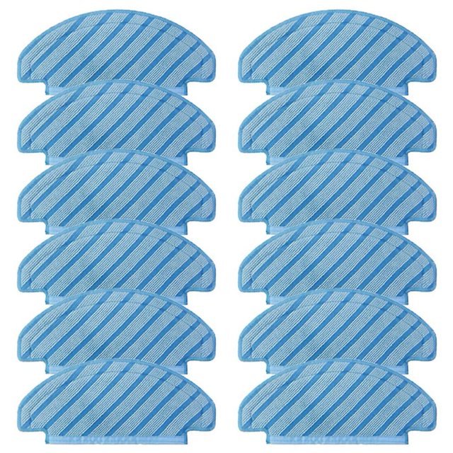 Paños de fregona lavables para Ecovacs Deebot Ozmo T8, repuestos de fregona, 10 Uds.