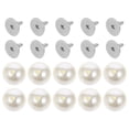 thumbnail image 3 of Weiweiguan 100pcs Pearl Buttons with Screws No Sew Button Clothing Button Instant Button, 3 of 6