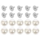 thumbnail image 3 of Botones de perlas de 100pcs con tornillos Sin botón de coser botón botón instantáneo botón, 3 of 5