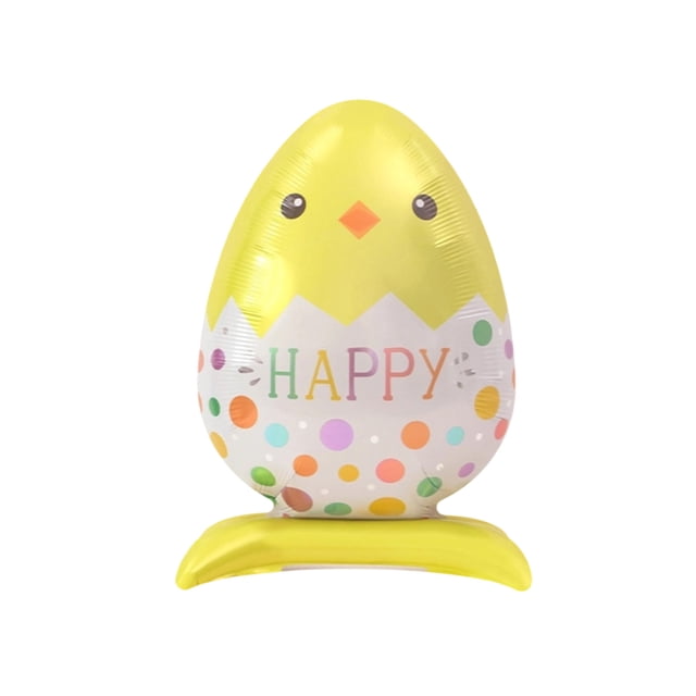 B Balloons Easter Theme Festive Decorative Balloons With Rooster And 3D Egg Shapes For Spring Holiday Parties