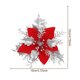 thumbnail image 3 of 12pcs Artificial Flower Christmas Head Powder Flower Home Decoration Wreath Ornaments Pecoration Finished Accessories, Artificial Flower Christmas Wreath, Home Decoration Ornaments, Artificial, 3 of 9
